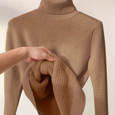 ELIZA™ | Miękki Golfowy Sweter o Klasycznym Kroju