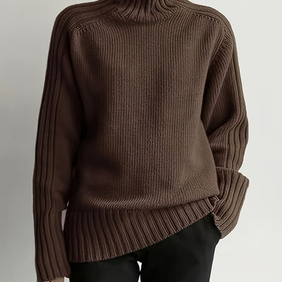 SERENA™ | Klasyczny Sweter z Golfem o Miękkiej Dzianinie