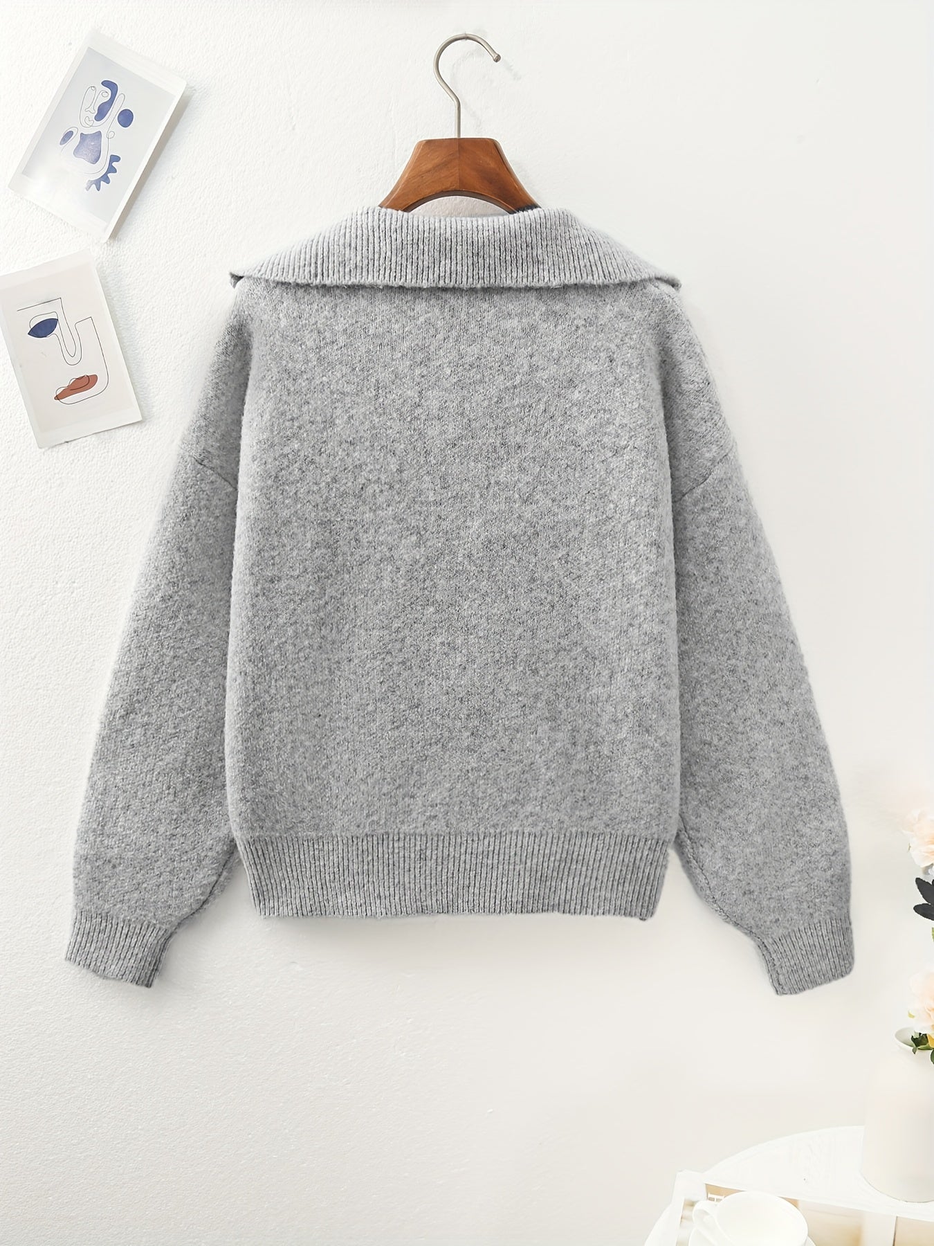 ELIZA™ | Miękki sweter z kołnierzem w stylu vintage