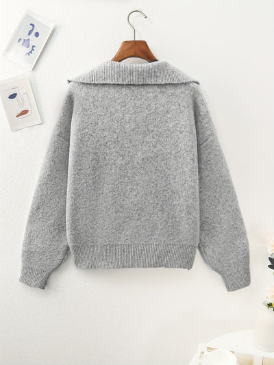 ELIZA™ | Miękki sweter z kołnierzem w stylu vintage