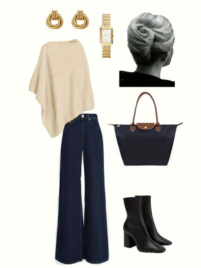 NADIA™ | Asymetryczny sweter z miękkiej dzianiny • jesień–zima