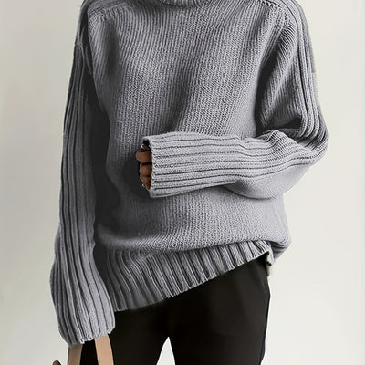 SERENA™ | Klasyczny Sweter z Golfem o Miękkiej Dzianinie