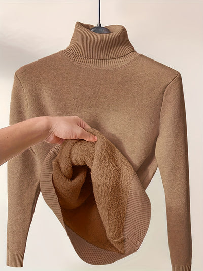 ELIZA™ | Miękki Golfowy Sweter o Klasycznym Kroju