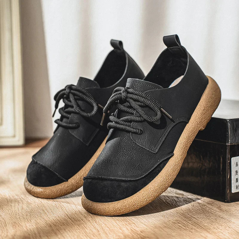 Szymański® – Skórzane Buty Ortopedyczne z Bydlęcej Skóry ⏐ Edycja Premium