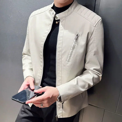 Adrian™ | Elegancka Skórzana Kurtka