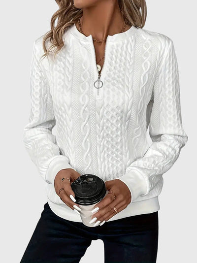 Nora™ | Sweter z zamkiem zasilającym