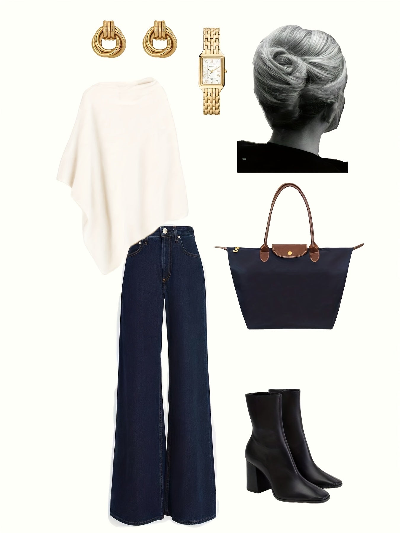 NADIA™ | Asymetryczny sweter z miękkiej dzianiny • jesień–zima