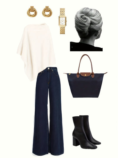 NADIA™ | Asymetryczny sweter z miękkiej dzianiny • jesień–zima